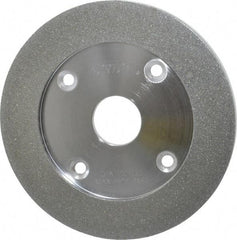 Norton - 6" Diam, 1-1/4" Hole Size, 7/16" Overall Thickness, 100 Grit, Type 6 Tool & Cutter Grinding Wheel - Fine Grade, Diamond - A1 Tooling