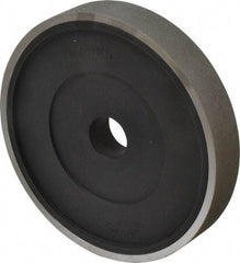 Norton - 200 Grit Diamond Bench & Pedestal Grinding Wheel - 6" Diam x 1" Hole x 1" Thick, Very Fine Grade - A1 Tooling