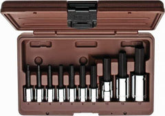 Paramount - 10 Piece 3/8 & 1/2" Drive Metric Hex Bit Socket Set - 4 to 17mm Hex - A1 Tooling