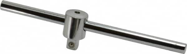 Paramount - 1/4" Drive Socket Sliding T-Handle - 4-1/2" OAL, Chrome Finish - A1 Tooling