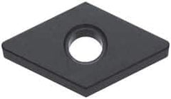 Kyocera - DNGG432 DP Grade TN60 Cermet Turning Insert - TiCN/NbC Finish, 55° Diamond, 1/2" Inscr Circle, 3/16" Thick, 1/32" Corner Radius - A1 Tooling