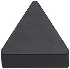 Kyocera - TNG332 T00825 Grade A65 Ceramic Turning Insert - Al2O3/TiC Finish, 60° Triangle, 3/8" Inscr Circle, 3/16" Thick, 1/32" Corner Radius - A1 Tooling