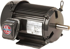 US Motors - 1.5 hp, TEFC Enclosure, No Thermal Protection, 1755, 1440 RPM, 208-230/460 & 190/380 Volt, 60/50 Hz, Three Phase Premium Efficient Motor - A1 Tooling