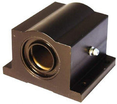 L.M76 - 0.5005" Inside Diam, Closed Single Pillow Block Linear Bearing - 2" Overall Width - A1 Tooling