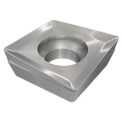 Iscar - XPMT100408 HQ Grade IC520M Carbide Milling Insert - TiCN Finish, 0.1622" Thick, 0.4016" Inscribed Circle, 0.6mm Corner Radius - A1 Tooling