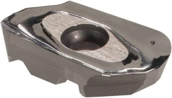 Iscar - HM90 AXCR150530 P Grade IC28 Carbide Milling Insert - Uncoated, 0.1969" Thick, 3mm Corner Radius - A1 Tooling