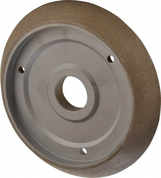 Darex - 6-1/2" Diam, 180 Grit, Type 12 Tool & Cutter Grinding Wheel - Medium Grade, CBN - A1 Tooling