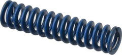 Associated Spring Raymond - 3/8" Hole Diam, 3/16" Rod Diam, 1-1/2" Free Length, Blue Die Spring - 30 Lb Max Deflection, 0.75" Max Deflection, Medium Duty, Chromium Alloy Steel - A1 Tooling