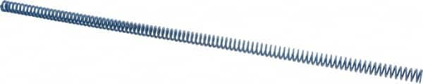 Associated Spring Raymond - 3/8" Hole Diam, 3/16" Rod Diam, 12" Free Length, Blue Die Spring - 36 Lb Max Deflection, 6" Max Deflection, Medium Duty, Chromium Alloy Steel - A1 Tooling