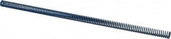 Associated Spring Raymond - 1/2" Hole Diam, 9/32" Rod Diam, 12" Free Length, Blue Die Spring - 42 Lb Max Deflection, 6" Max Deflection, Medium Duty, Chromium Alloy Steel - A1 Tooling