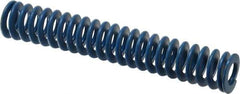 Associated Spring Raymond - 3/4" Hole Diam, 3/8" Rod Diam, 4-1/2" Free Length, Blue Die Spring - 144 Lb Max Deflection, 2.25" Max Deflection, Medium Duty, Chromium Alloy Steel - A1 Tooling