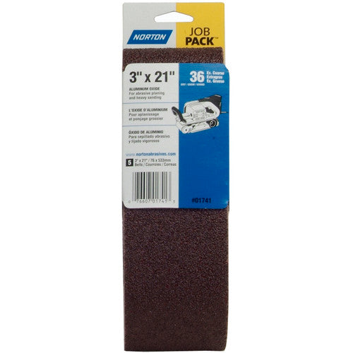 3″ × 21″ Metalite R215 Portable Belt 36 Grit Aluminum Oxide - A1 Tooling