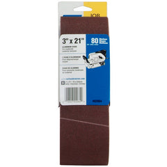 3″ × 21″ Metalite R215 Portable Belt 80 Grit Aluminum Oxide - A1 Tooling