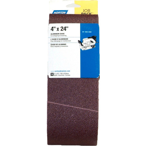 4″ × 24″ Metalite R215 Portable Belt 180 Grit Aluminum Oxide - A1 Tooling