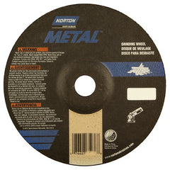 7″ × 1/4″ × 7/8″ Gemini Non-Woven Depressed Center Wheel Type 27 24 Grit Aluminum Oxide - A1 Tooling