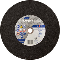 14″ × 7/64″ × 1″ Metal Chopsaw Cut-Off Wheel Type 01 Straight 36 Grit Aluminum Oxide - A1 Tooling