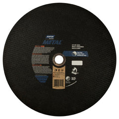 14″ × 7/64″ × 1″ Metal Chopsaw Cut-Off Wheel Type 01 Straight 36 Grit Aluminum Oxide - A1 Tooling