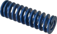 Associated Spring Raymond - 1-1/2" Hole Diam, 3/4" Rod Diam, 4-1/2" Free Length, Blue Die Spring - 517.5 Lb Max Deflection, 2.25" Max Deflection, Medium Duty, Chromium Alloy Steel - A1 Tooling