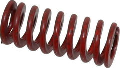 Associated Spring Raymond - 3/4" Hole Diam, 3/8" Rod Diam, 1-3/4" Free Length, Red Die Spring - 186.5 Lb Max Deflection, 0.65" Max Deflection, Medium Heavy Duty, Chromium Alloy Steel - A1 Tooling