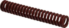 Associated Spring Raymond - 3/4" Hole Diam, 3/8" Rod Diam, 4-1/2" Free Length, Red Die Spring - 186.5 Lb Max Deflection, 1.67" Max Deflection, Medium Heavy Duty, Chromium Alloy Steel - A1 Tooling