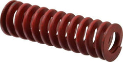 Associated Spring Raymond - 1-1/4" Hole Diam, 5/8" Rod Diam, 4" Free Length, Red Die Spring - 544.6 Lb Max Deflection, 1.48" Max Deflection, Medium Heavy Duty, Chromium Alloy Steel - A1 Tooling