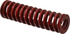 Associated Spring Raymond - 1-1/4" Hole Diam, 5/8" Rod Diam, 4-1/2" Free Length, Red Die Spring - 532.8 Lb Max Deflection, 1.67" Max Deflection, Medium Heavy Duty, Chromium Alloy Steel - A1 Tooling