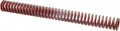 Associated Spring Raymond - 1-1/4" Hole Diam, 5/8" Rod Diam, 12" Free Length, Red Die Spring - 550.6 Lb Max Deflection, 4.44" Max Deflection, Medium Heavy Duty, Chromium Alloy Steel - A1 Tooling