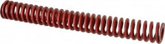 Associated Spring Raymond - 1-1/2" Hole Diam, 3/4" Rod Diam, 12" Free Length, Red Die Spring - 639.4 Lb Max Deflection, 4.44" Max Deflection, Medium Heavy Duty, Chromium Alloy Steel - A1 Tooling