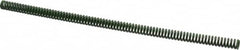 Associated Spring Raymond - 1/2" Hole Diam, 9/32" Rod Diam, 12" Free Length, Green Die Spring - 75 Lb Max Deflection, 3" Max Deflection, Extra Heavy Duty, Chromium Alloy Steel - A1 Tooling