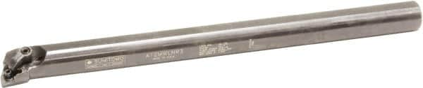 Sumitomo - 1" Min Bore Diam, 10" OAL, 3/4" Shank Diam, A-MWLN Indexable Boring Bar - WNMG 332 Insert, Pin & Clamp Holding Method - A1 Tooling