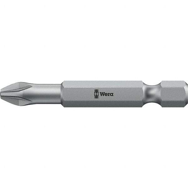 Wera - #1 Pozidriv Screwdriver Bit - 2" OAL - A1 Tooling