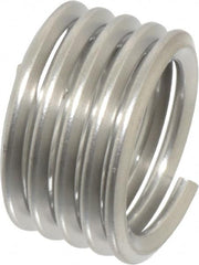 Recoil - 1/2-13 UNC, 1/2" OAL, Free Running Helical Insert - 4-7/8 Free Coils, Tanged, Stainless Steel, Bright Finish, 1D Insert Length - A1 Tooling