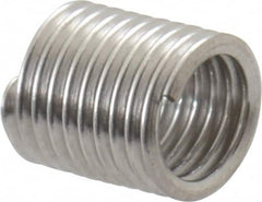 Recoil - M3x0.50 Metric Coarse, 6mm OAL, Free Running Helical Insert - 8-7/8 Free Coils, Tanged, Stainless Steel, Bright Finish, 2D Insert Length - A1 Tooling