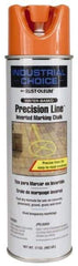 Rust-Oleum - 17 fl oz Orange Marking Chalk - 500' to 530' Coverage at 1-1/4" Wide, Water-Based Formula - A1 Tooling