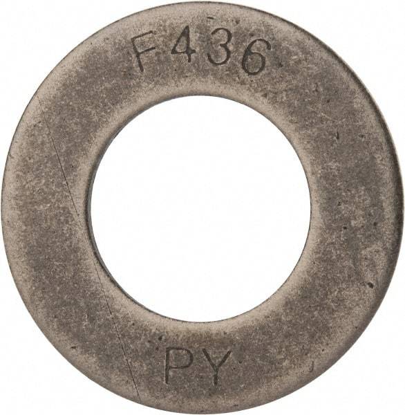 Value Collection - 1-1/2" Screw, Grade SAE 1035-1050 Steel Structural Flat Washer - 1-5/8" ID x 3" OD, Plain Finish - A1 Tooling