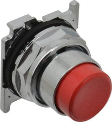 Eaton Cutler-Hammer - Extended Straight Pushbutton Switch Operator - Red, Round Button, Nonilluminated - A1 Tooling