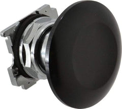 Eaton Cutler-Hammer - Extended Jumbo Mushroom Head Pushbutton Switch Operator - Black, Round Button, Nonilluminated - A1 Tooling