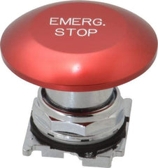 Eaton Cutler-Hammer - Extended Jumbo Mushroom Head Pushbutton Switch Emergency Stop - Red, Round Button, Nonilluminated - A1 Tooling