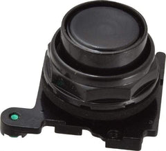 Eaton Cutler-Hammer - Flush Pushbutton Switch Operator - Black, Round Button, Nonilluminated - A1 Tooling