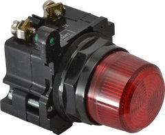 Eaton Cutler-Hammer - 120 VAC Red Lens Incandescent Indicating Light - Corrosion Resistant, Oiltight, Watertight - A1 Tooling