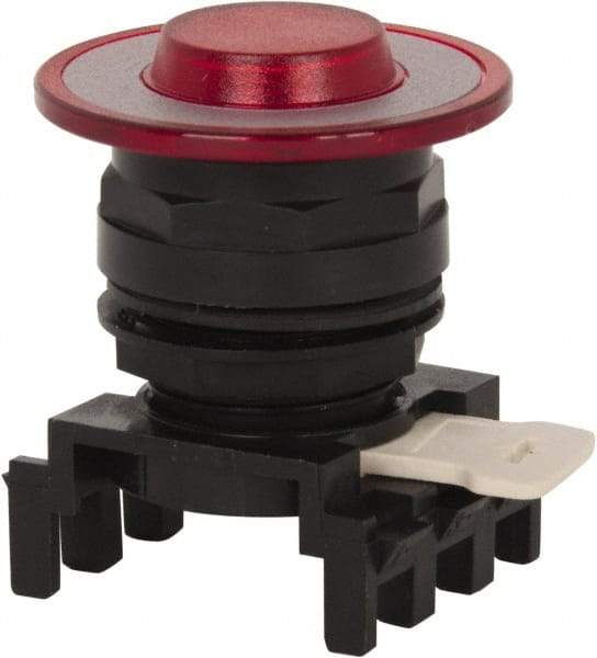 Eaton Cutler-Hammer - Pushbutton Switch Lens - Red, Round Button, Illuminated - A1 Tooling