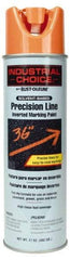 Rust-Oleum - 17 fl oz Orange Marking Paint - 600' to 700' Coverage at 1" Wide, Solvent-Based Formula - A1 Tooling