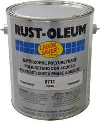 Rust-Oleum - 1 Gal Can Clear Water-Based Polyurethane - 400 to 800 Sq Ft/Gal Coverage, <250 g/L VOC Content - A1 Tooling