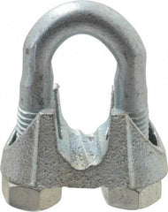 Value Collection - 5/8" Wire Rope U-Bolt Clip - Malleable Iron, Galvanized - A1 Tooling