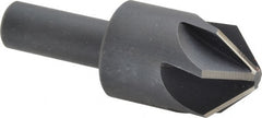 Keo - 1" Head Diam, 1/2" Shank Diam, 6 Flute 90° High Speed Steel Countersink - A1 Tooling