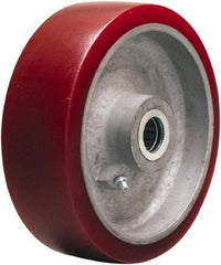 Hamilton - 6 Inch Diameter x 2 Inch Wide, Polyurethane on Aluminum Caster Wheel - 1,200 Lb. Capacity, 2-3/16 Inch Hub Length, 1/2 Inch Axle Diameter, Straight Roller Bearing - A1 Tooling