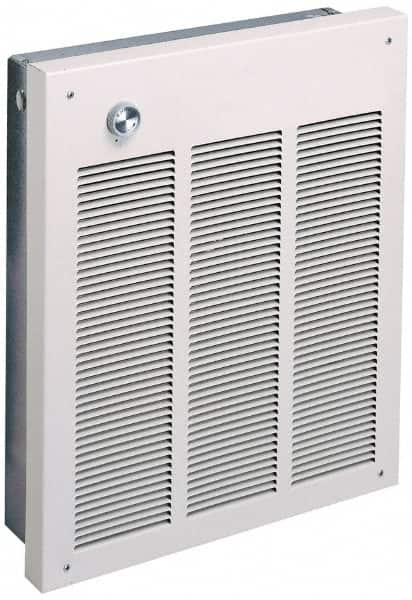 Marley - 208 Volt, 4,000 Watt, 11.1 Amps, 100 CFM, 13,650 Max BTU, Fan Forced Wall Heater - 15-3/4 Wide x 1-3/8 Deep x 19-1/8 High - A1 Tooling