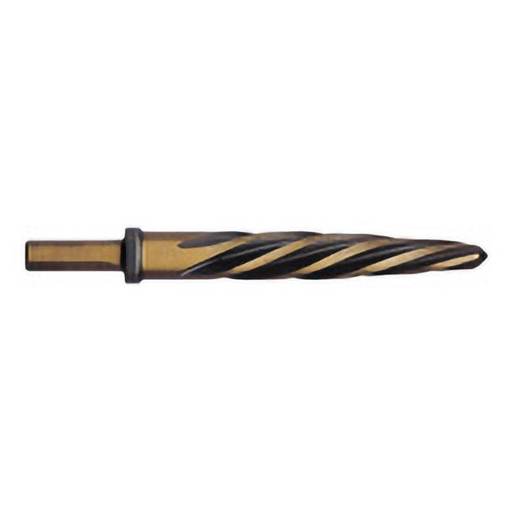 Titan USA - Bridge/Construction Reamers; Reamer Type: Construction Reamer ; Reamer Diameter (Decimal Inch): 5/8 ; Reamer Diameter (Inch): 5/8 ; Shank Type: Flatted ; Flute Type: Spiral ; Flute Length (Inch): 4-1/4 - Exact Industrial Supply