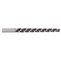 Titan USA - Taper Pin Reamers; Taper Pin Size (Number): #4 (Wire); Small End Diameter (Decimal Inch): 0.2071 ; Reamer Diameter (Decimal Inch): 0.2604 ; Flute Type: Helical ; Shank Type: Straight ; Overall Length (Inch): 4-1/16 - Exact Industrial Supply