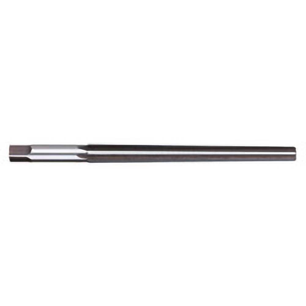 Titan USA - Taper Pin Reamers; Taper Pin Size (Number): #4 (Wire); Small End Diameter (Decimal Inch): 0.2071 ; Reamer Diameter (Decimal Inch): 0.2604 ; Flute Type: Straight ; Shank Type: Straight ; Overall Length (Inch): 4-1/16 - Exact Industrial Supply